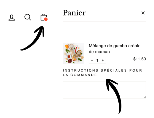 Order Note FR