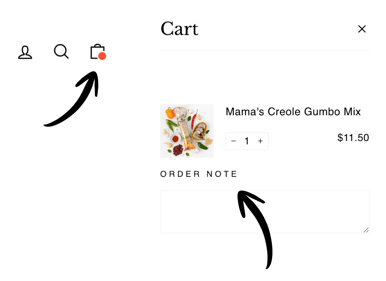 Order Note